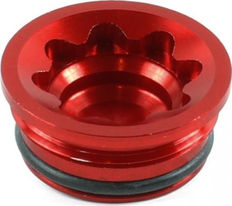 Крышка калипера Hope V4 Small / E4 Bore Cap, красная Red