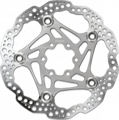 Тормозной диск Hope Floating 6 Bolt Rotor, диаметр 160 мм, серебристый Silver