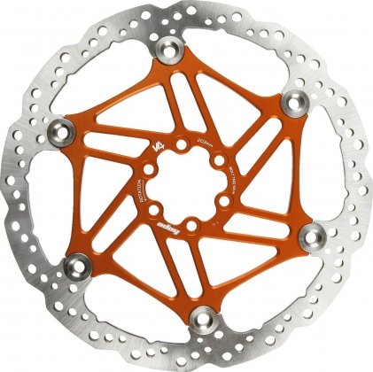 Тормозной диск Hope V4 Vented Rotor, диаметр 203 мм, оранжевый Orange