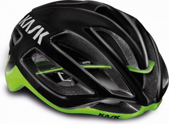 Шлем Kask Protone, чёрно-лаймовый Black/Lime