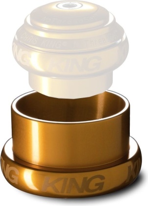 Нижняя часть рулевой колонки Chris King  InSet™ 5 Headset Bottom Cup, золотистая Gold