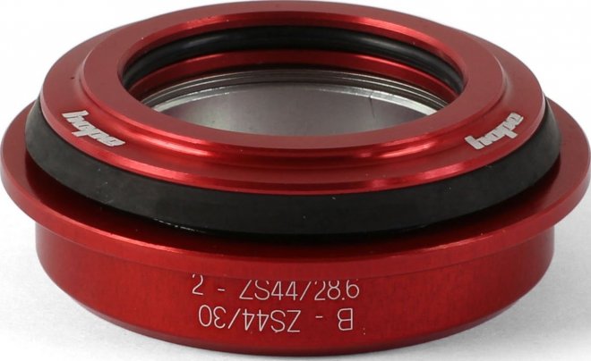 Верхняя часть рулевой колонки Hope Top Cup Assembly Type 2 Stepdown Integral ZS44/28.6, красная Red