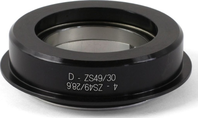 Нижняя часть рулевой колонки Hope Bottom Cup Assembly Type D Stepdown Traditional ZS49/30 (49.57 L/S), чёрная Black