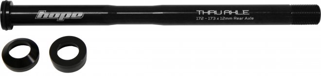 Ось задняя Hope Thru Axle Rear 172-173, чёрная Black