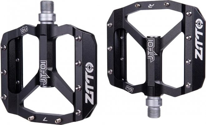 Педали-платформы ZTTO JT01 MTB Flat Pedals, чёрные Black