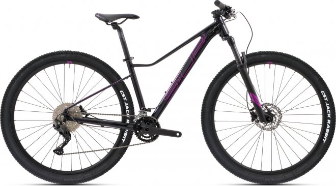 Велосипед Superior XC 879 W (2023) Glossy Black Rainbow/Purple