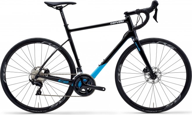 Велосипед Cervelo C2 Disc 105 (2020) Black/Riviera