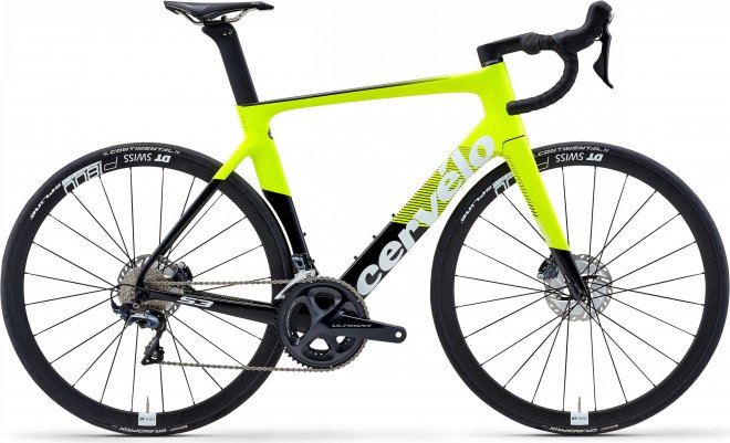 Велосипед Cervelo S3 Disc Ultegra (2020) Fluoro/Black/White