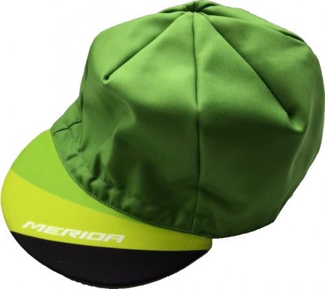 Кепка велосипедная Merida Racing Cap CX Design, зелёная Green