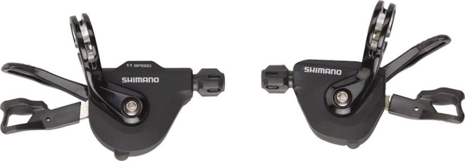Комплект манеток Shimano SL-RS700, с тросом, чёрный Black