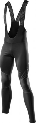 Рейтузы с лямками Löffler Träger Tights WS Softshell Warm Mens Biking Pants, чёрные Black