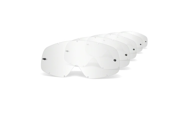 Линзы для горнолыжной маски съёмные Oakley O Frame MX Accessory Lenses, 5 штук, прозрачные