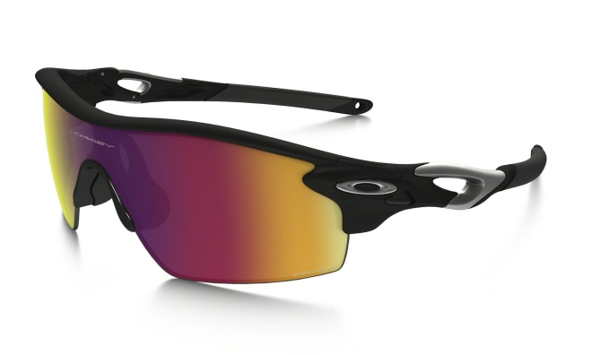 Очки спортивные Oakley Radarlock Pitch Prizm Cricket Black, чёрно-серые