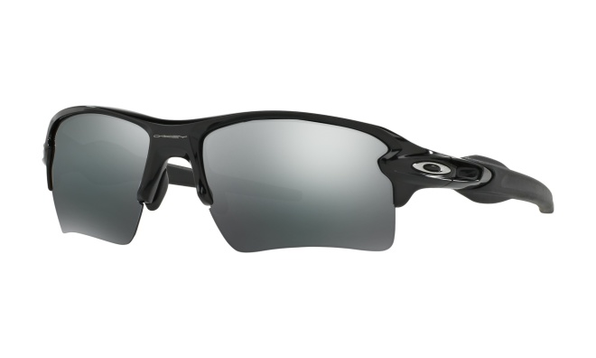 Очки спортивные Oakley Flak 2.0 XL, Polished Black Iridium, чёрные Polished Black