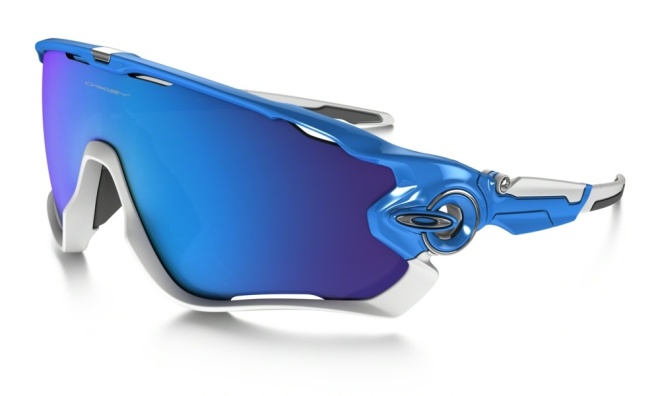 Очки спортивные Oakley Jawbreaker Sky Blue, сине-белые