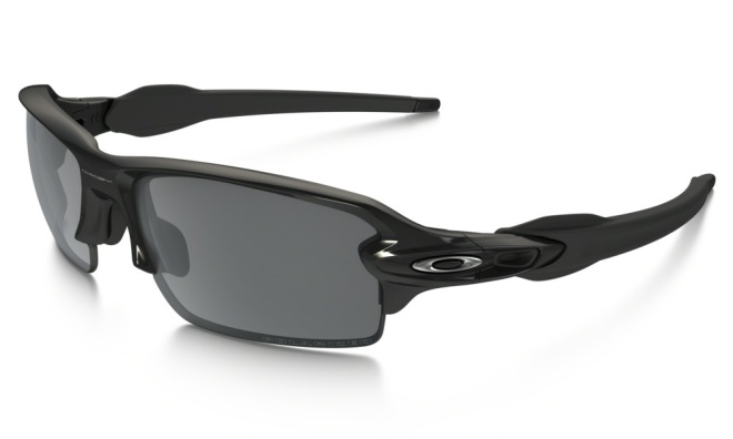 Очки спортивные Oakley Flak 2.0 Polarized Polished Black, чёрные