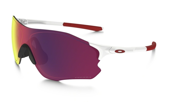 Очки спортивные Oakley Evzero Path Prizm Road, бело-красные