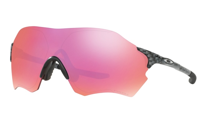 Очки спортивные Oakley Evzero Range Prizm Trail, Carbon Fiber, чёрные