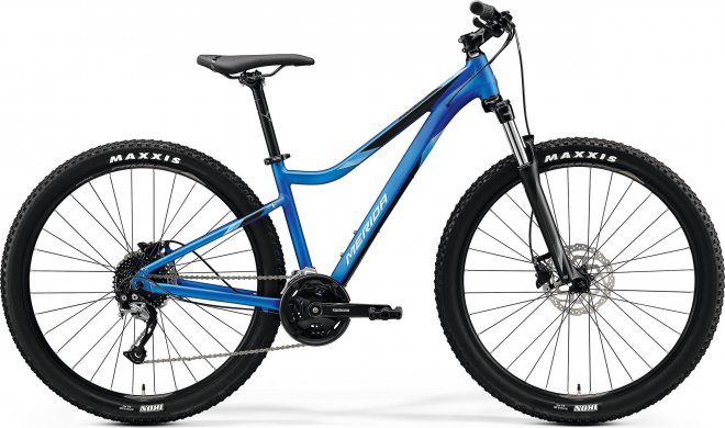Велосипед Merida Matts 7.100 (2020) Matte Medium Blue/Silver-Blue/Black