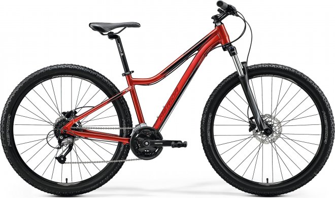 Велосипед Merida Matts 7.40 (2020) Glossy Sparkling Red/Black
