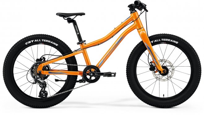 Велосипед Merida Matts J.20+ (2021) Metallic Orange/Blue