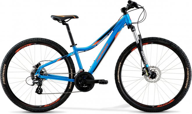 Велосипед Merida Matts 7.10 (2021) Blue/Black/Orange