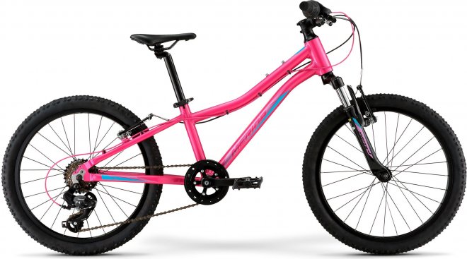 Велосипед Merida Matts J.20 Eco (2022) Silk Candy Pink/Purple/Blue