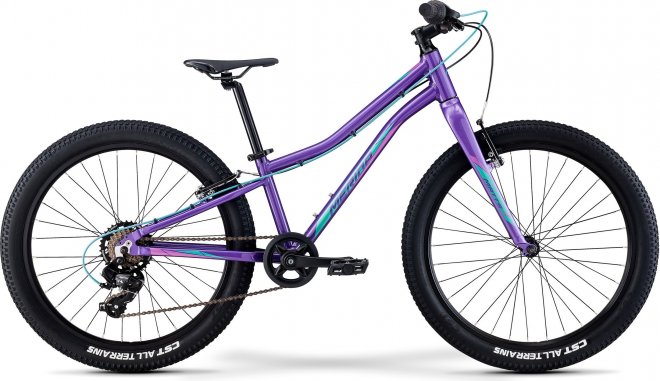 Велосипед Merida Matts J.24+ Eco (2022) Dark Purple/Pale Pink/Teal
