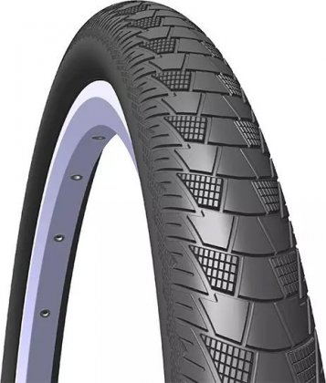 Покрышка Rubena Tyres Cityhopper V99 26x2.00, Economy level, чёрная Black