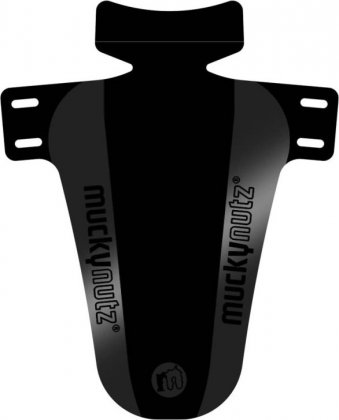 Крыло-щиток переднее Mucky Nutz Mini Face Fender, чёрное Black