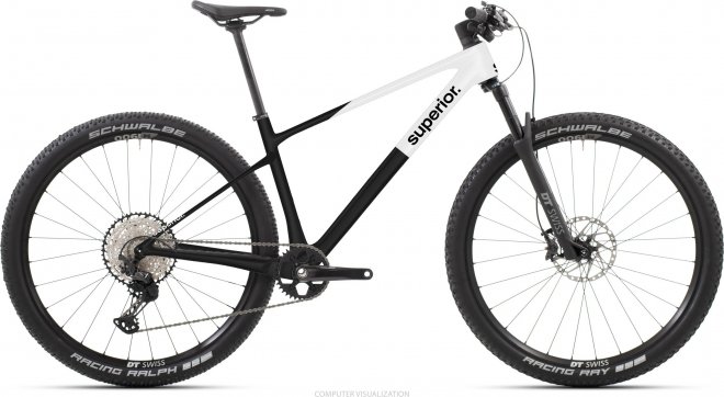 Велосипед Superior XP 9.2 (2024) Matte Carbon/White