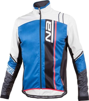 Куртка Nalini Pro Ruota Xwarm Jkt, чёрно-сине-белая