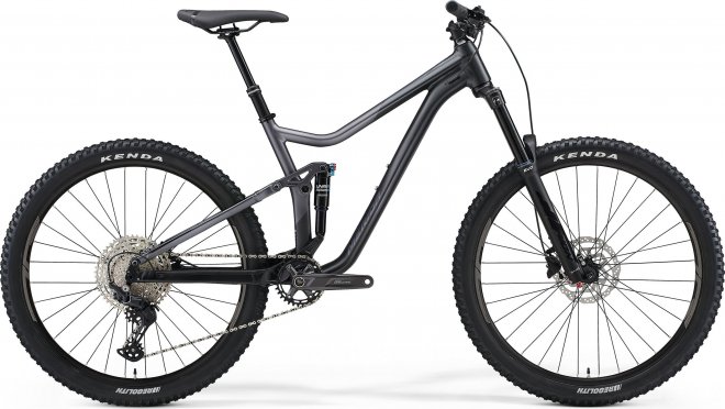 Велосипед Merida One-Forty 400 (2021) Silk Anthracite/Black