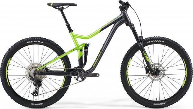 Велосипед Merida One-Forty 400 (2021) Green/Anthracite