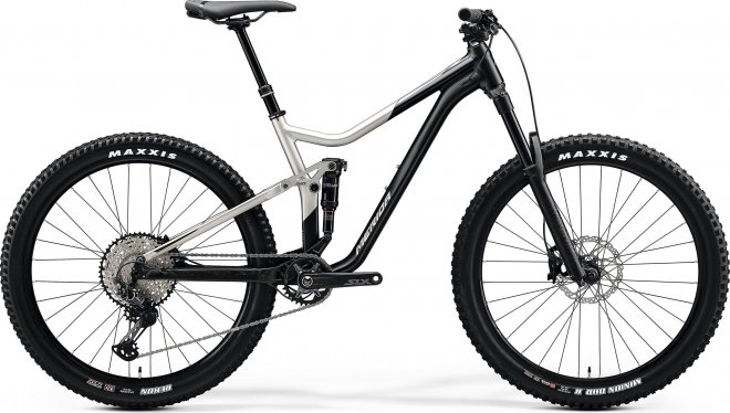 Велосипед Merida One-Forty 700 (2020) Silk Black/Titan