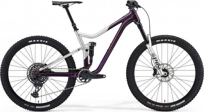 Велосипед Merida One-Forty 800 (2021) Purple/Silver