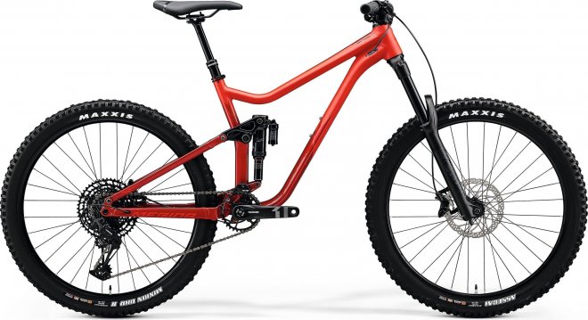Велосипед Merida One-Sixty 400 (2020) Matte Red/Glossy X'Mas Red