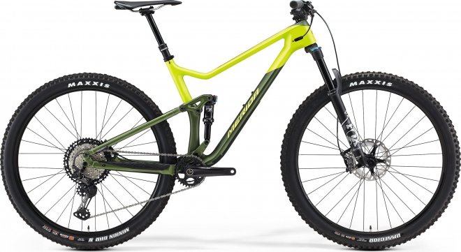 Велосипед Merida One-Twenty 7000 (2021) Silk Green/Lime