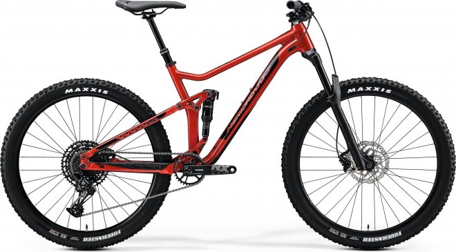 Велосипед Merida One-Twenty 7.600 (2020) Glossy X'Mas Red/Black