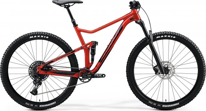 Велосипед Merida One-Twenty 9.600 (2020) Glossy X'Mas Red/Black