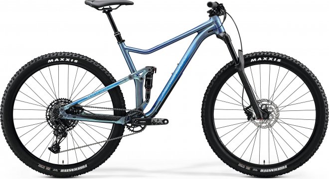 Велосипед Merida One-Twenty 9.600 (2020) Silk Sparkling Blue/Blue