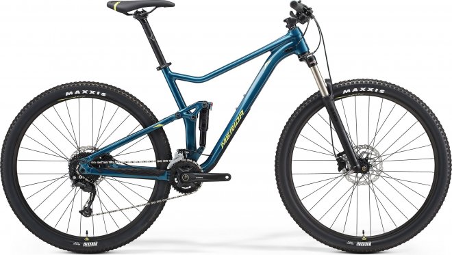 Велосипед Merida One-Twenty RC 300 (2021) Teal Blue/Lime