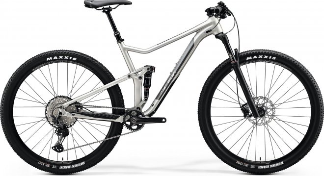 Велосипед Merida One-Twenty RC 9.XT-Edition (2020) Silk Titan/Dark Silver
