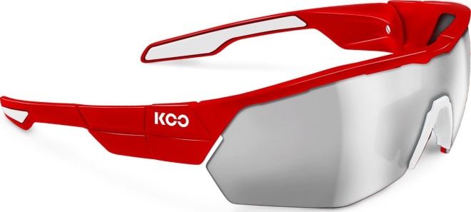 Очки спортивные Koo Open Cube, красно-белые Red