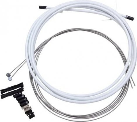 Комплект тросов и рубашек для переключателя Merida Universal Shift Cable Kit, белый White