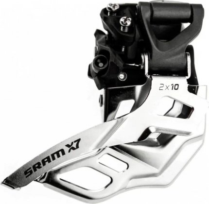 Переключатель скоростей передний SRAM X7 Down-Swing Dual Pull, 2 скорости