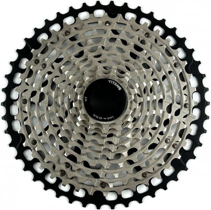 Кассета Energy Bike Design Monoblock CNC, 11 скоростей, 11-46T, HG Type, High int. steel, алюминиевый паук