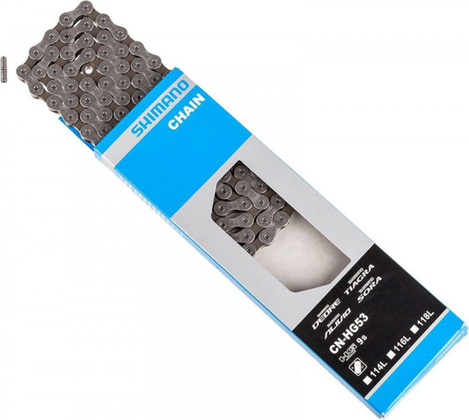 Цепь Shimano CN-HG53, 116 звеньев