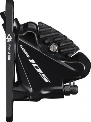 Калипер гидравлического тормоза Shimano 105 BR-R7070, чёрный Black