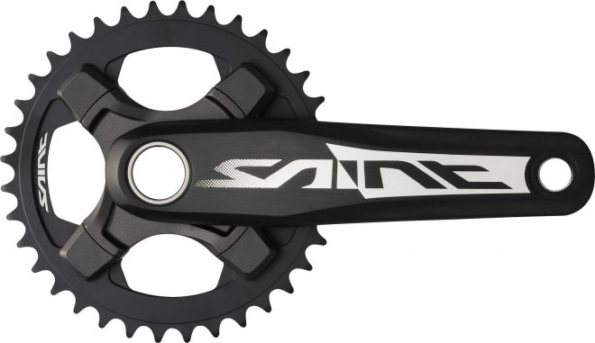 Система с интегрированным валом Shimano Saint FC-M820, длина шатунов 175 мм, 36T